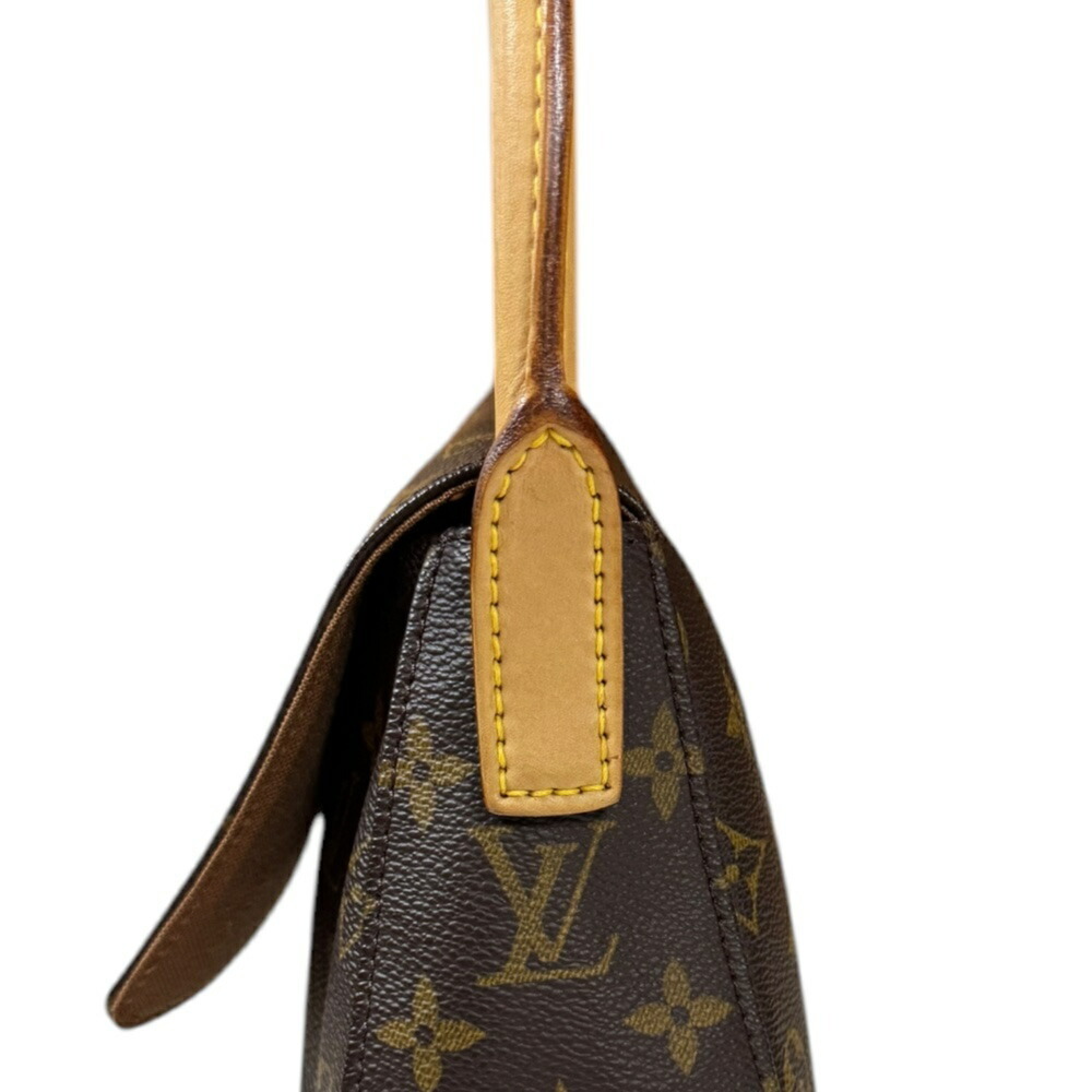 LOUIS VUITTON Brown Monogram Canvas Shoulder Bag - Picture 9 of 10